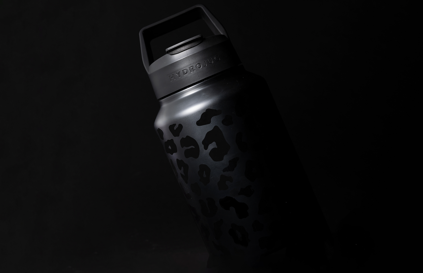 HydroJug Traveler - Black Leopard