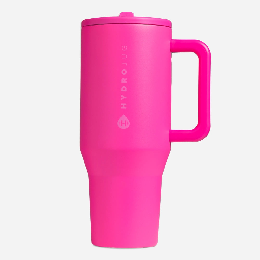 40oz Neon Solid Extra Large Tumbler with Handle