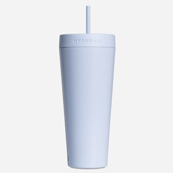 HydroJug, Straw, White