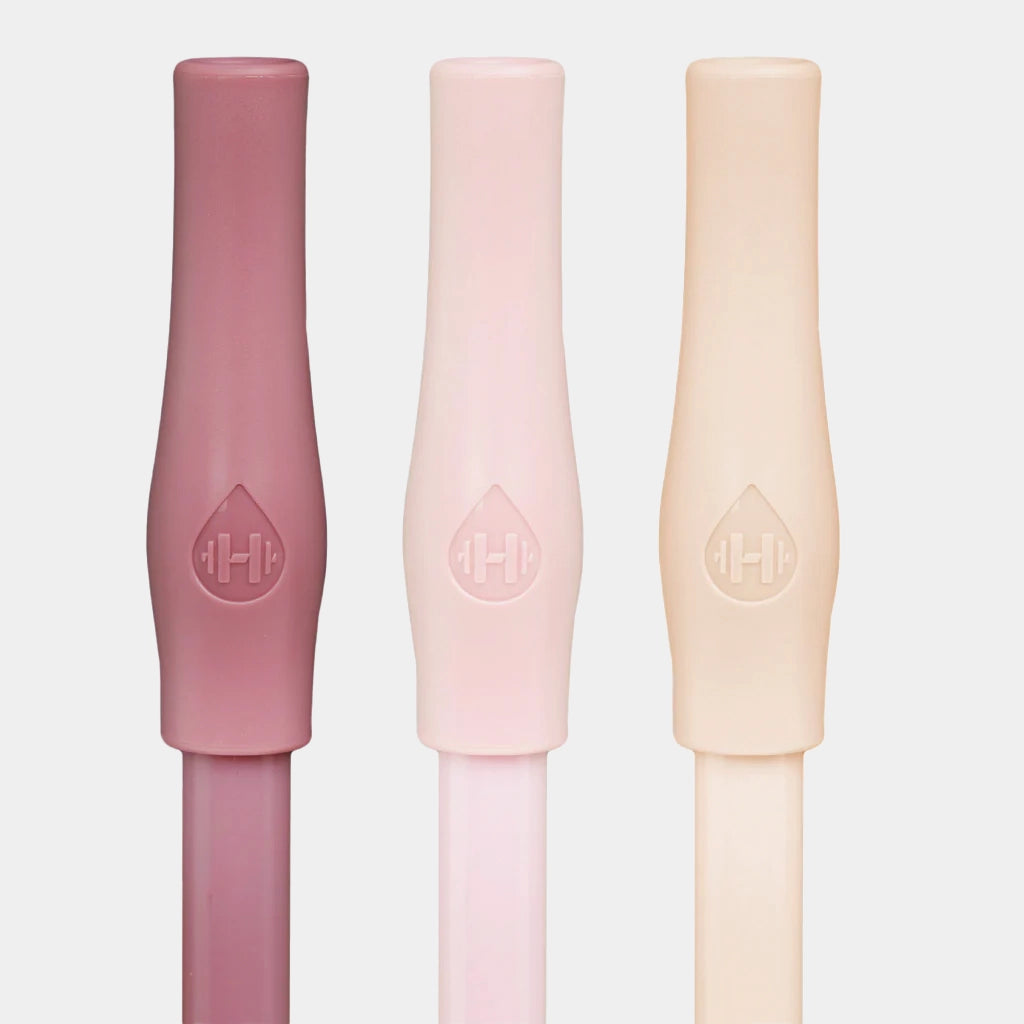 Pink Neutrals HydroJug Straw - 3 Pack