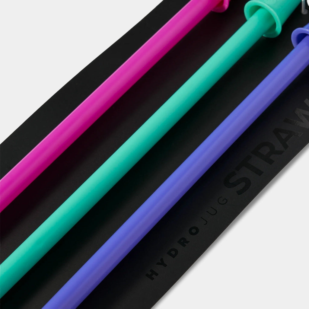 Hydrojug 3-Pack Neon Straws