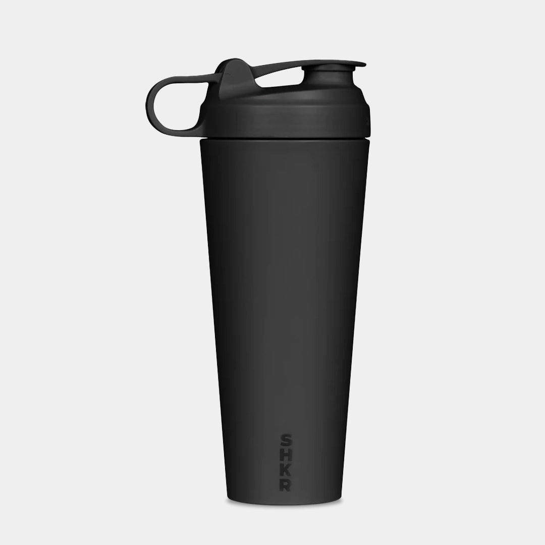 Black Stainless Steel Shaker (24oz)