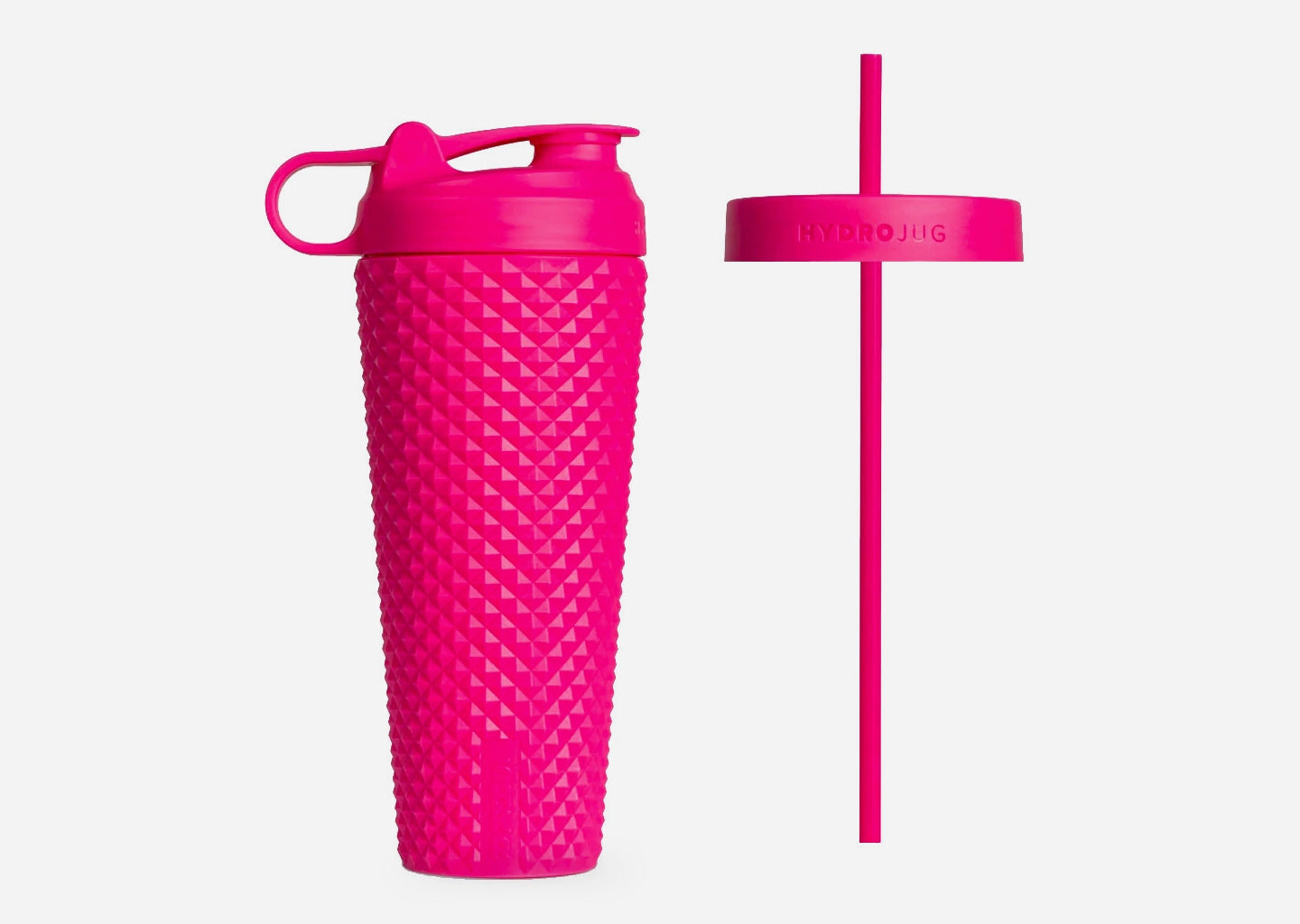 Neon Pink Studded Shaker (24oz)