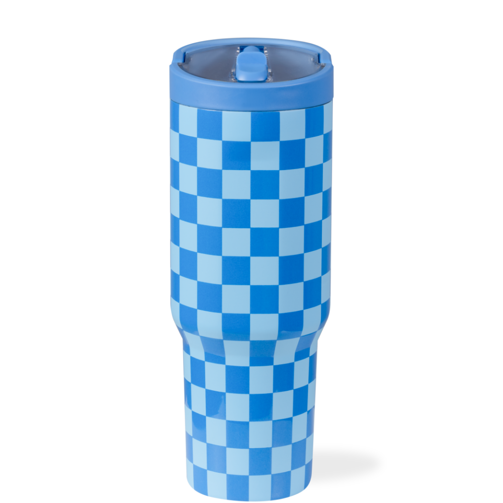 Cobalt Checkers Sport (32oz)