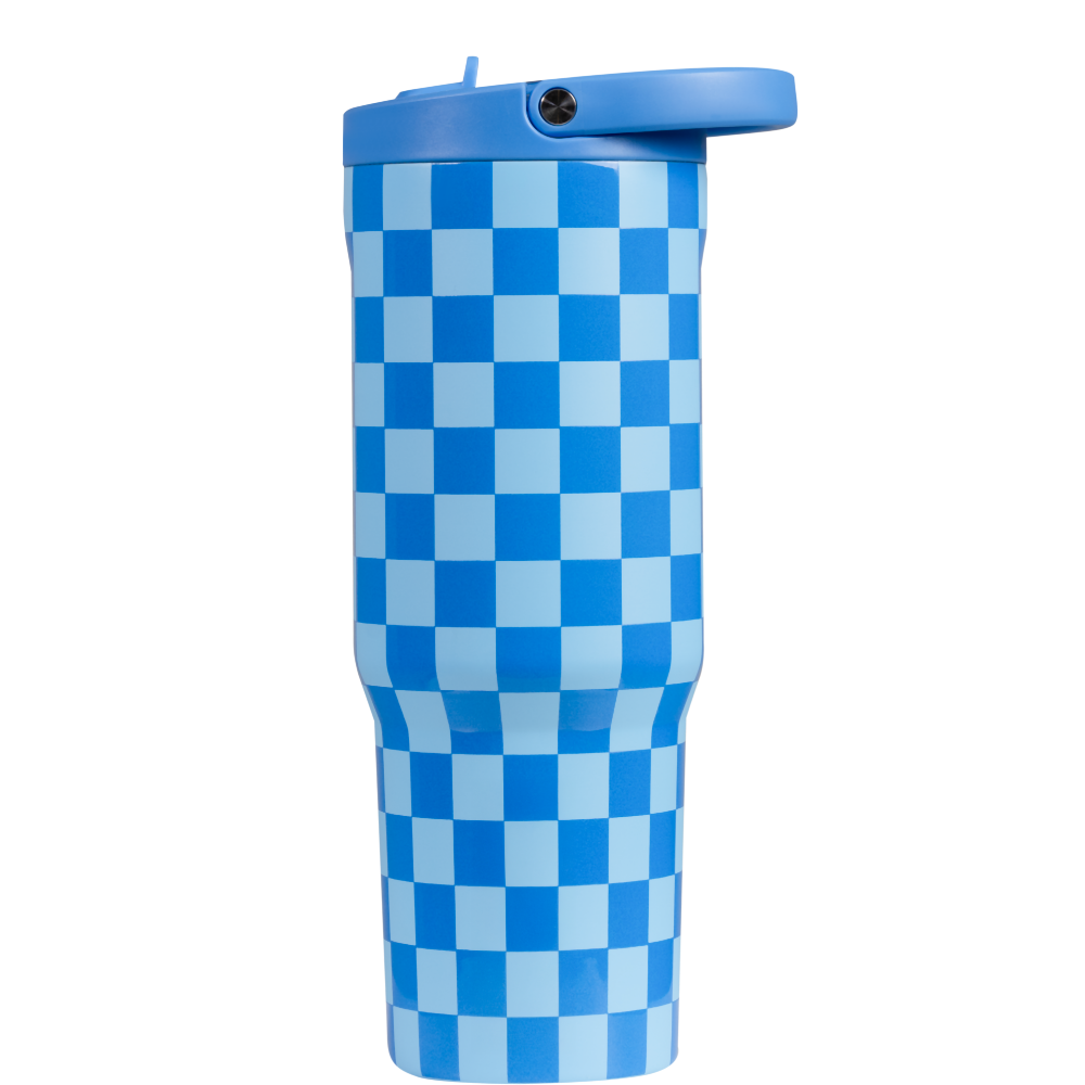 Cobalt Checkers Sport (32oz)