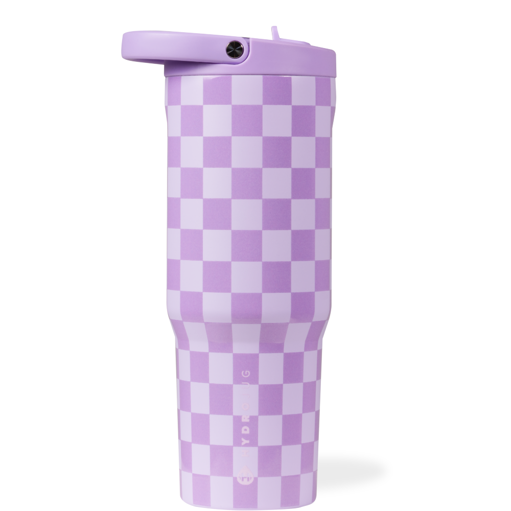 Lavender Checkers Sport (32oz)