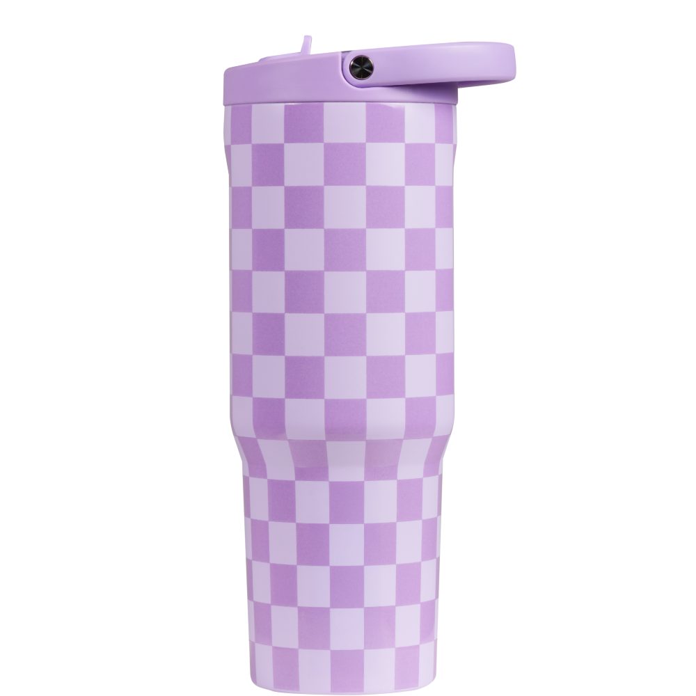 Lavender Checkers Sport (32oz)