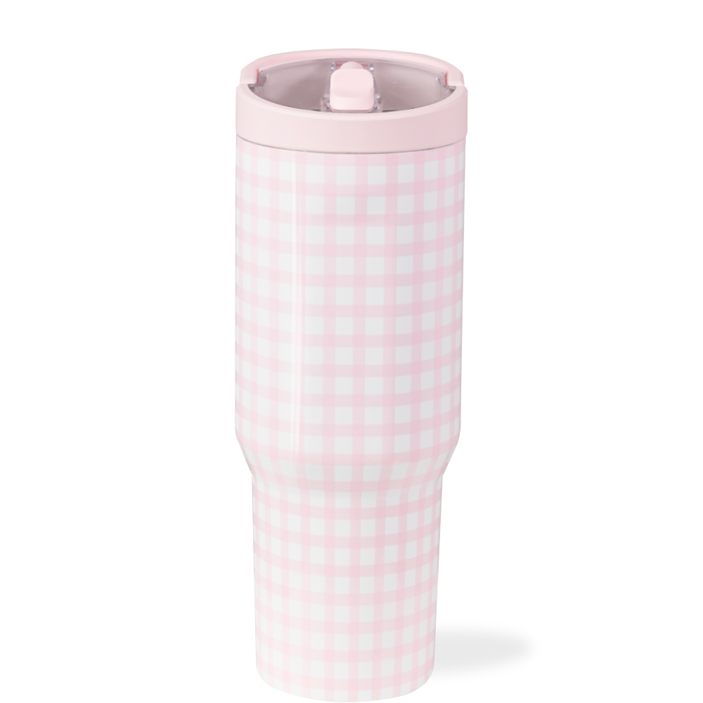 Pink Gingham Sport (32oz)