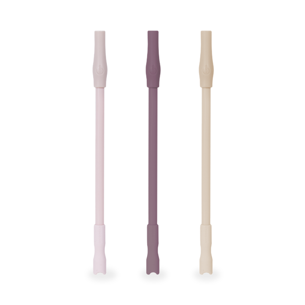 Pink Neutrals HydroJug Straw - 3 Pack