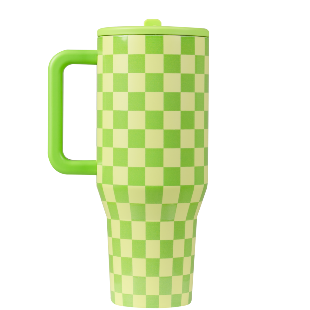 Honeydew Checkers Traveler (32oz)