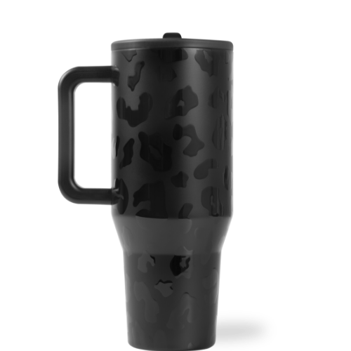 Black Leopard Traveler (32oz)